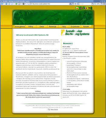 Scanbio - strona firmowa